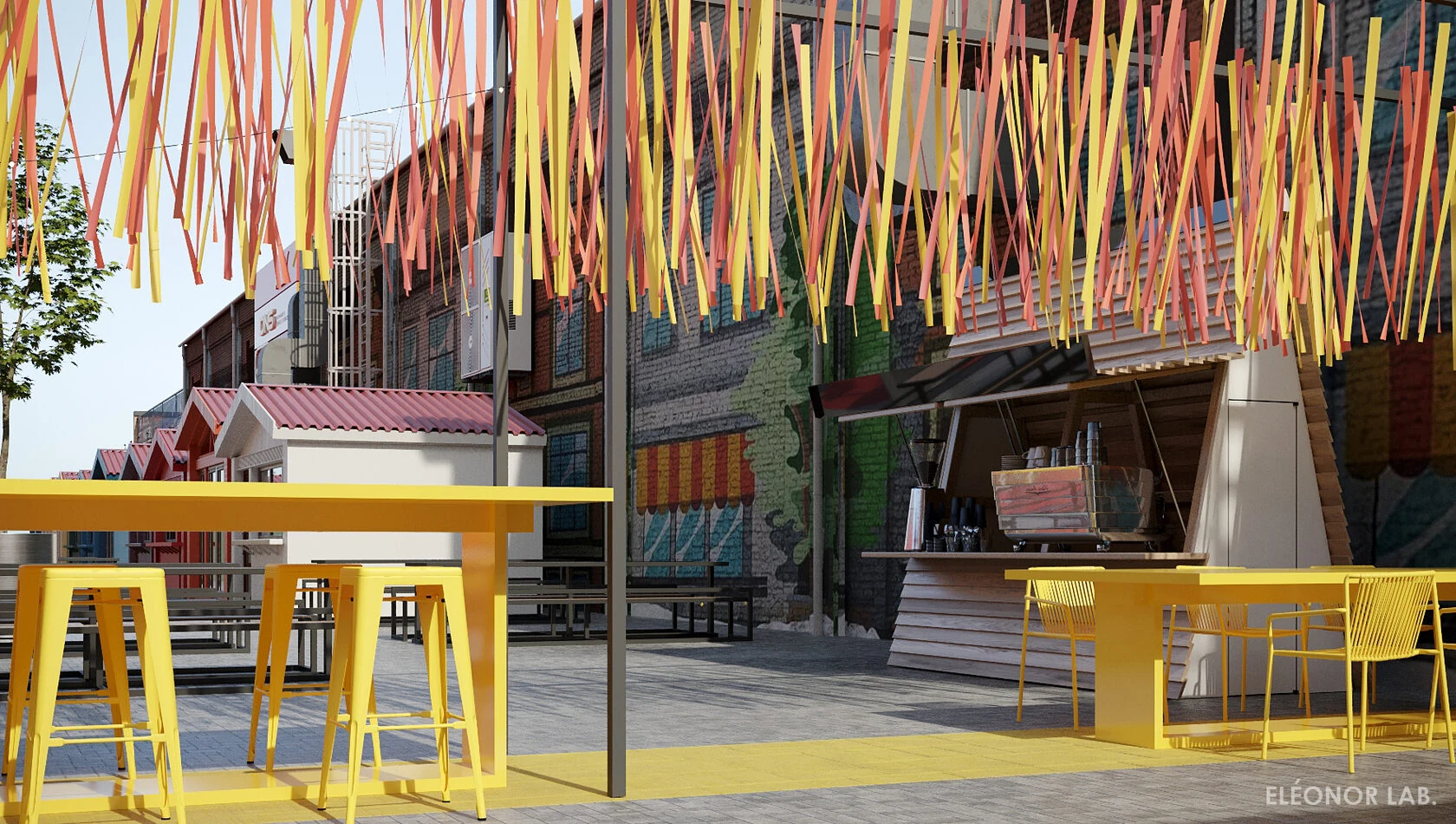 Уличный «Фудмаркет» в Краснодаре, ракурс 10