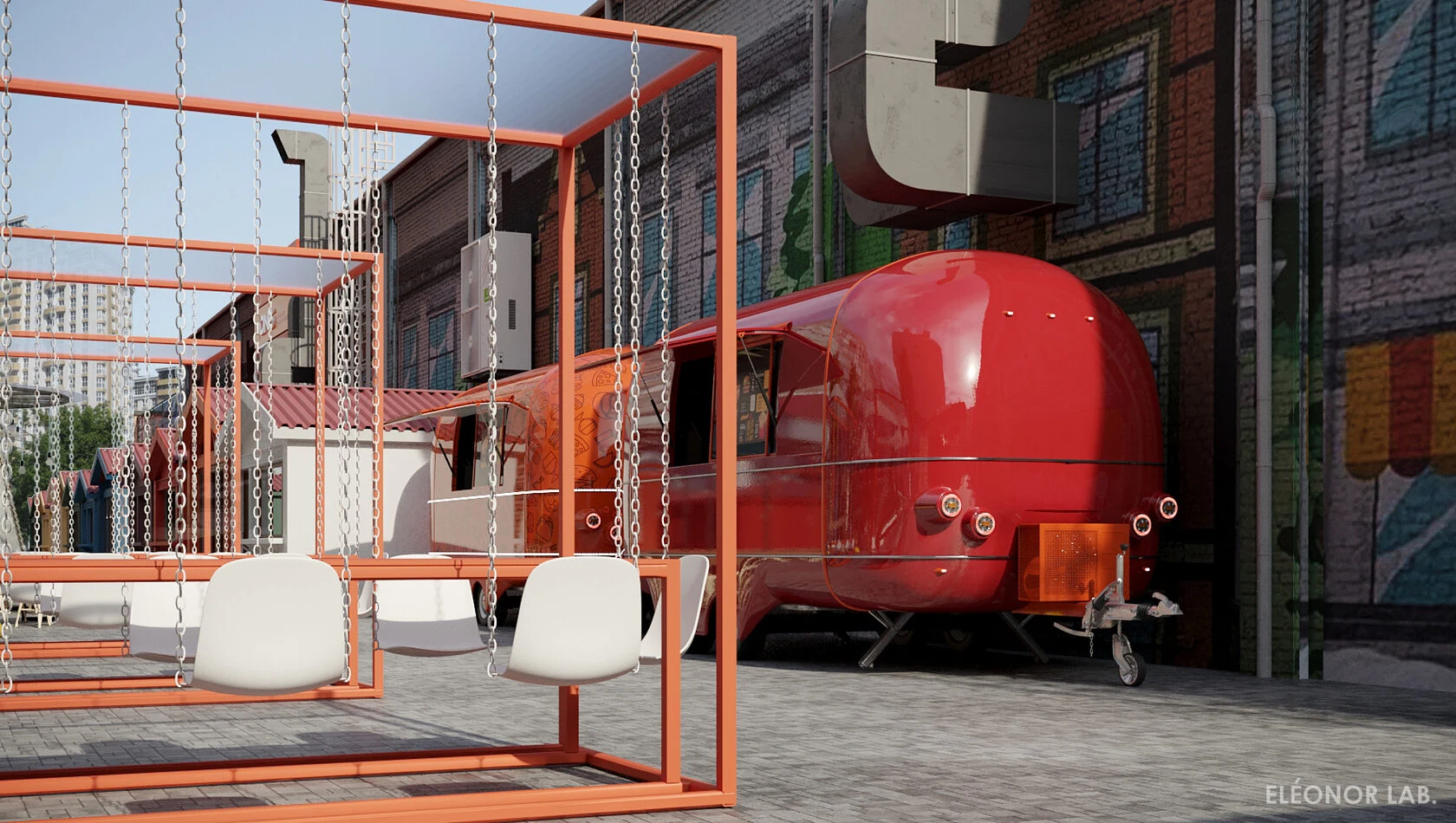 Уличный «Фудмаркет» в Краснодаре, ракурс 5