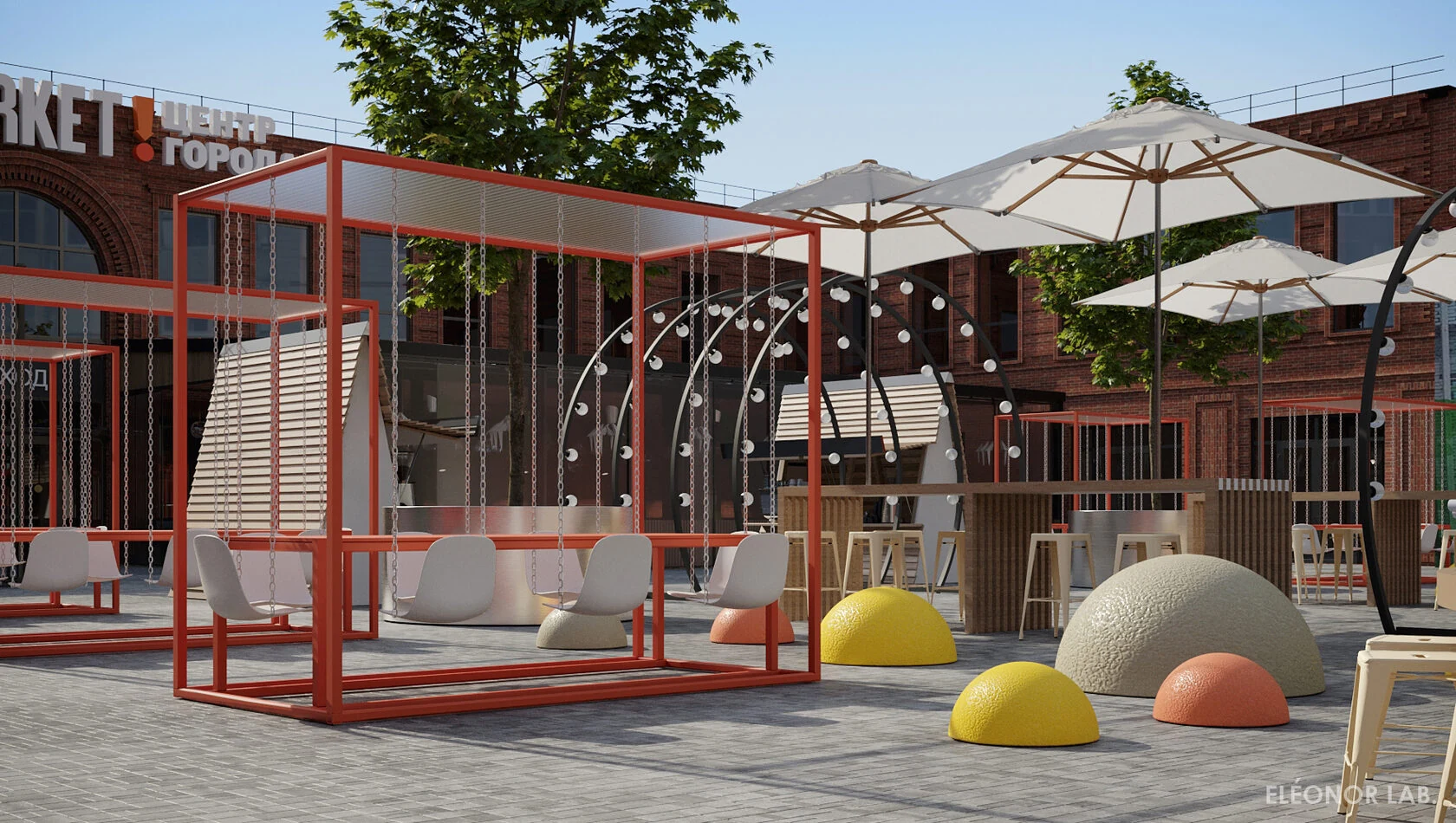 Уличный «Фудмаркет» в Краснодаре, ракурс 8