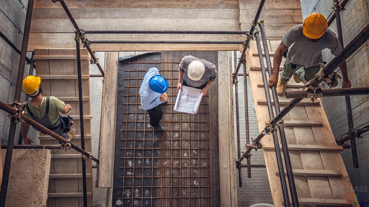 Команда строителей ELEONOR LAB на объекте